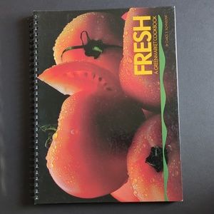 FRESH A Greenmarket Cookbook Spiral Carole Schneider 1989 Vintage First Edition